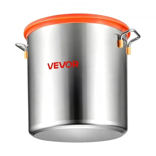 VEVOR 34,1 l vakuuminė kamera, nerūdijantis plienas, su grūdinto stiklo dangčiu