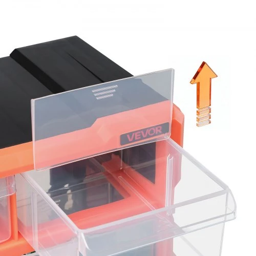 VEVOR 39 stalčių plastikinė saugojimo spintelė smulkioms detalėms