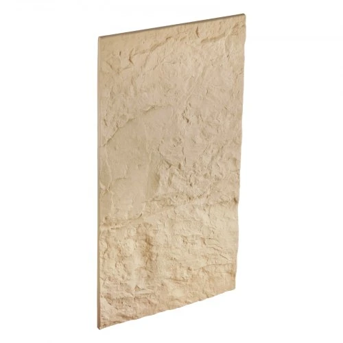 Koduva VEVOR 3D sienų panelės, 4 vnt., 48 x 24 in, PU, natūralaus akmens imitacija, Stone Geltona