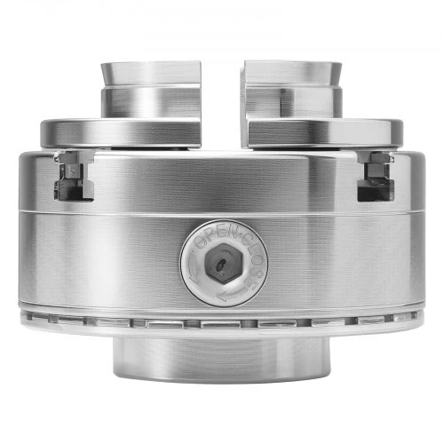 VEVOR 4 colių medžio tekinimo griebtuvas, 4 žandų, savaime centruojantis, 1" x 8TPI sriegis, su adapteriu