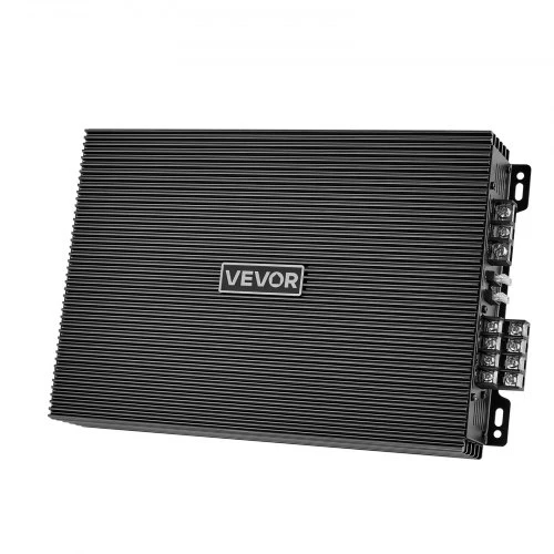 VEVOR 4 kanalų tiltu jungiamas automobilio stiprintuvas MXAB400.4, Class AB, 4 x 200 W / 4 x 400 W