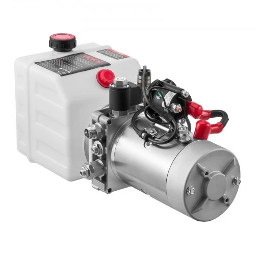 VEVOR 4 L hidraulinis galios blokas, vieno veikimo savivartės priekabos siurblys, 22 MPa, 12 V DC