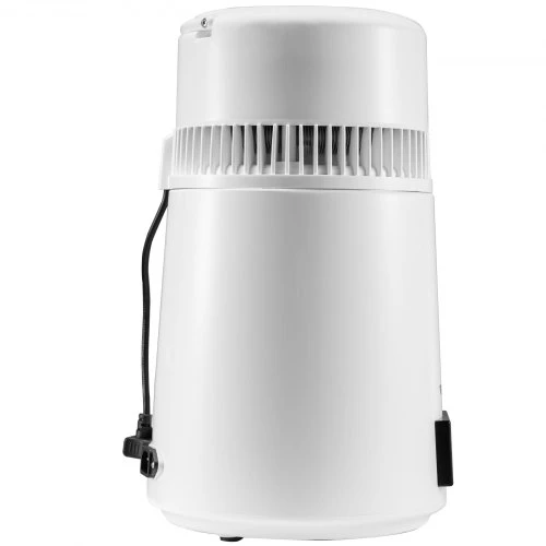 VEVOR 4 l vandens distiliatorius, 1 l/val., su laikmačio ir temperatūros ekranu, baltas