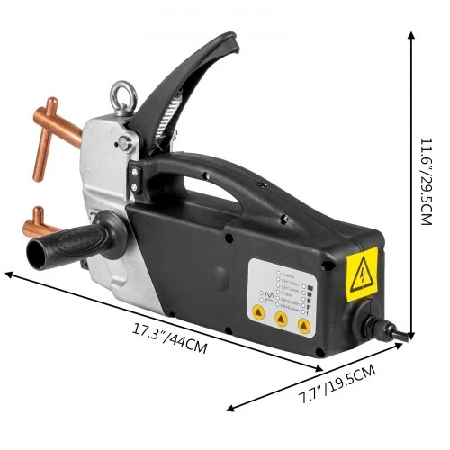 Koduva VEVOR 400V taškinis suvirinimo aparatas, nešiojama rankena, 44 x 10 x 18,5 cm