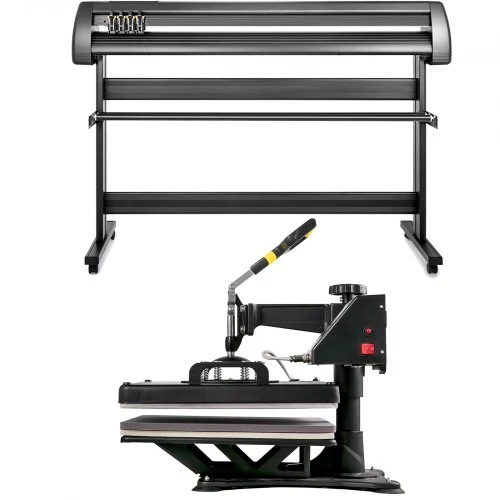 Koduva VEVOR 5-in-1 karšto spaudimo presas 38,1 x 38,1 cm ir vinilo pjaustyklė su 3 peiliais
