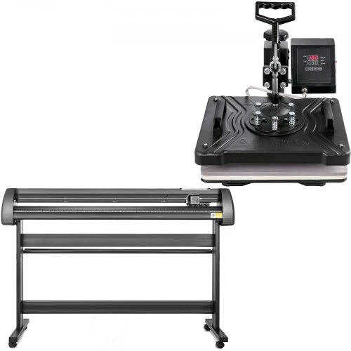 Koduva VEVOR 5 in 1 skaitmeninis karščio presas 15" x 12" ir 53" vinilo pjaustytuvas su SignMaster
