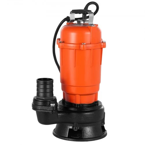 VEVOR 550 W panardinamas dumblo siurblys, 18000 l/h, ketaus, 2 col. išleidimas, 10 m kėlimo aukštis