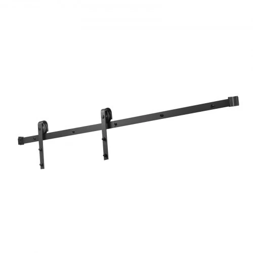 VEVOR 5FT stumdomų tvarto durų furnitūros komplektas, 330 lb, juodas