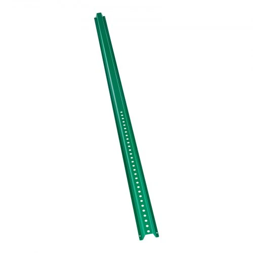VEVOR 6 ft U-formos ženklo stulpas, 4 vnt., žalias, plieno