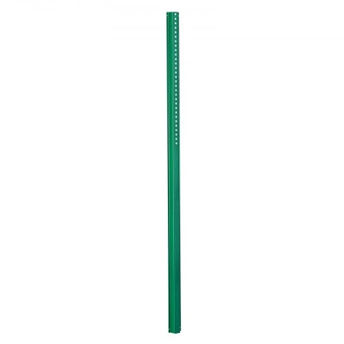 VEVOR 6 ft U-formos ženklo stulpas, 4 vnt., žalias, plieno