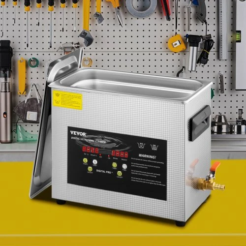 VEVOR 6 l ultragarsinis valiklis, MH-031HJ, 180 W, 40 kHz