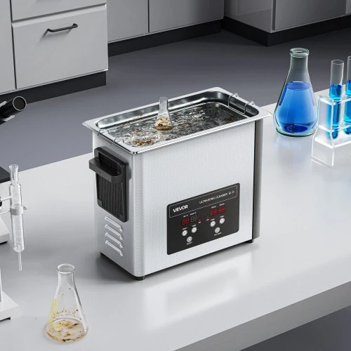 VEVOR 6 l ultragarsinis valytuvas, nerūdijantis plienas, 120 W, TH-30ATP