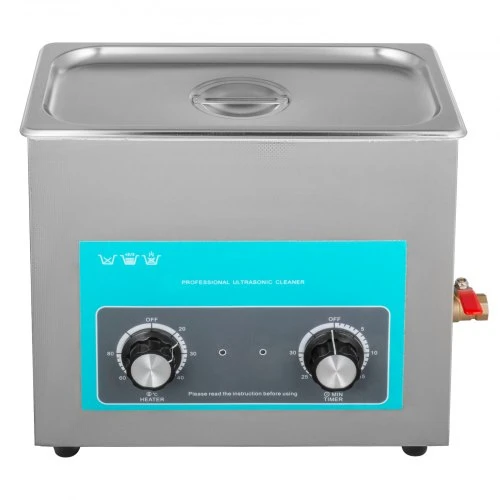 VEVOR 6.5L ultragarsinė valymo mašina, nerūdijančio plieno, 220 V