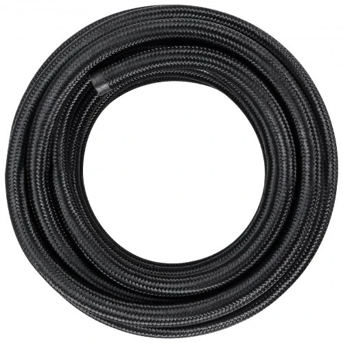 VEVOR 6AN kuro linijos rinkinys, 20 ft, 0,34" žarna, su 12 pasukamų jungčių adapterių, juodas