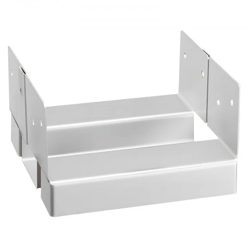 VEVOR 6x6 stulpo pagrindas, 10 vnt., cinkuoto anglinio plieno, betonui