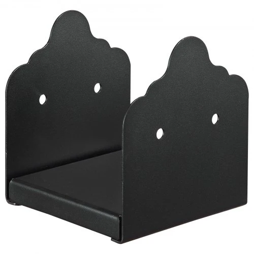 Koduva VEVOR 6x6 stulpo pagrindas, 2 vnt., 150 x 141 mm, juodas