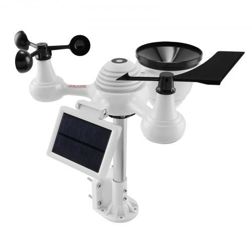 VEVOR 7 viename Wi‑Fi meteorologinė stotis su lauko jutikliu, 19,1 cm ekranas