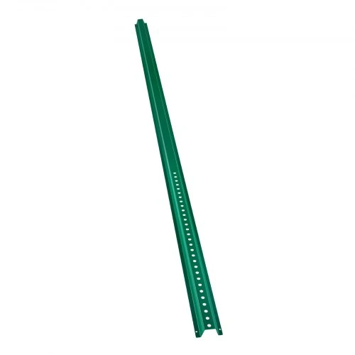 VEVOR 8 ft U-channel sign post, 4 vnt., žalias, plieno