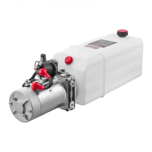 VEVOR 8 l hidraulinis maitinimo blokas, vieno veikimo savivarčio siurblio komplektas, 12 V DC, 22 MPa, 3,4 l/min