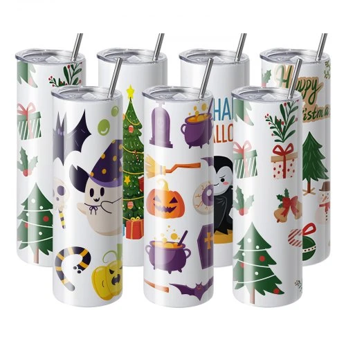 Koduva VEVOR 8 vnt. tiesūs sublimaciniai puodeliai, 30 oz / 887,2 ml, nerūdijančio plieno