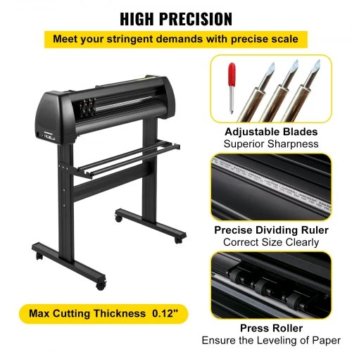 Koduva VEVOR 870 mm vinilo pjovimo ploteris su SignCut programine įranga Windows