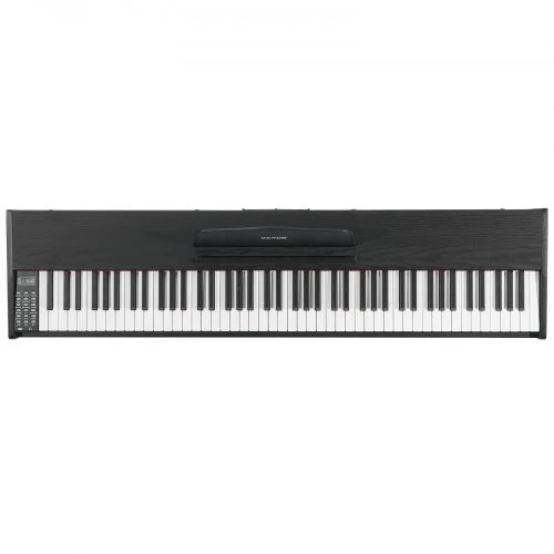 VEVOR 886 svertinis skaitmeninis pianinas, 88 klavišai, juodas ir baltas