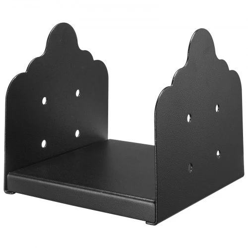 Koduva VEVOR 8x8 stulpo pagrindas, 2 vnt., 200 x 190 mm, juodas