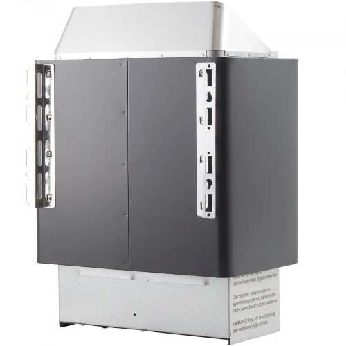 VEVOR 9 kW elektrinė saunos krosnelė su išoriniu valdikliu, nerūdijantis plienas, 9–13 m³