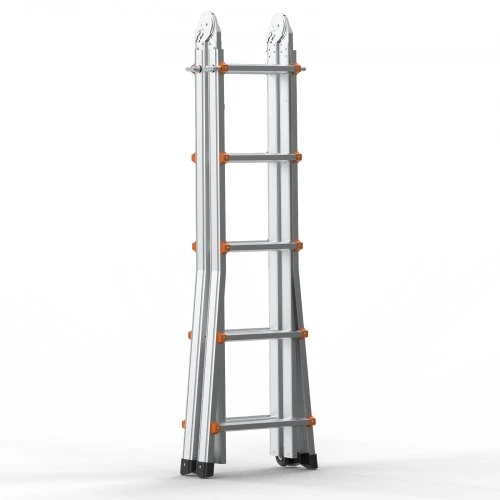 Koduva VEVOR A formos teleskopinės kopėčios, aliuminės, 512 cm, 149,7kg