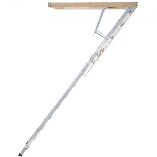 VEVOR A7 palėpės kopėčios, sulankstomos, 158,8kg, 57,15 x 160 cm