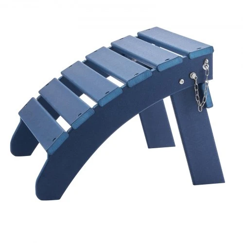 VEVOR Adirondack sulankstomas pakojis, mėlynas, HDPE, 18,7 x 18,9 x 13,8 col.