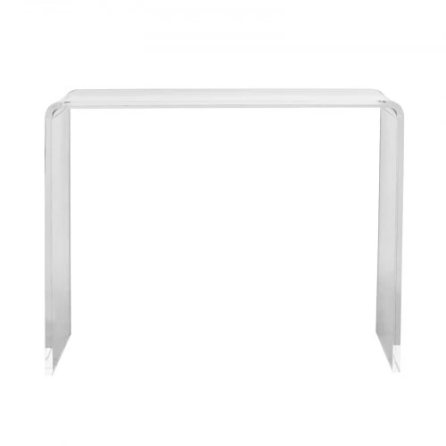 Koduva VEVOR akrilinis konsolinis stalas, skaidrus, 964 x 381 x 740 mm