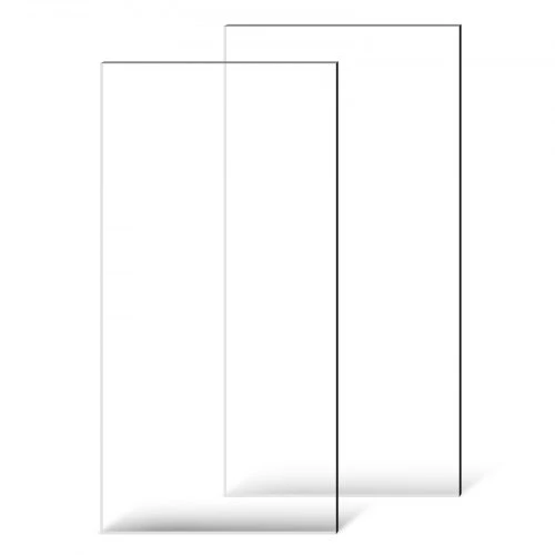 Koduva VEVOR akrilo plokštės, 2 vnt., 24 x 48 col., 1/8 col. (3 mm), skaidrios