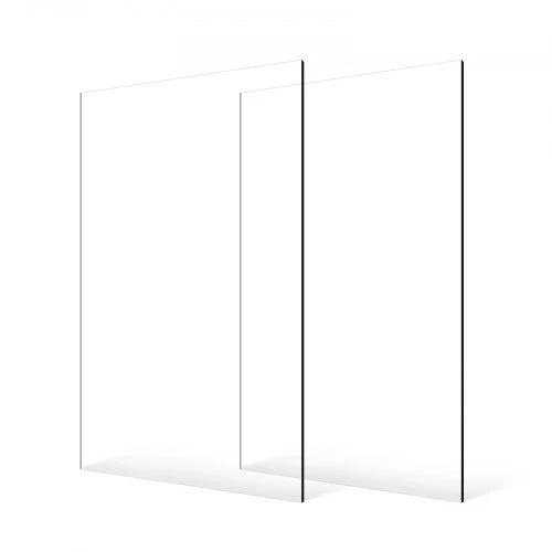 Koduva VEVOR akrilo plokštės, 2 vnt., 24 x 48 col., 1/8 col. (3 mm), skaidrios