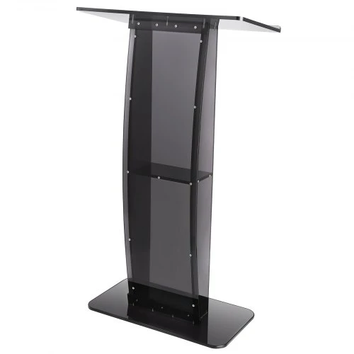 Koduva VEVOR akrilo podiumas, 119 cm, juodas