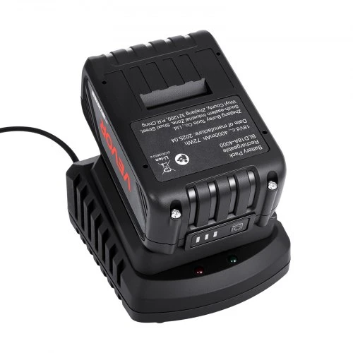 VEVOR Akumuliatoriaus ir įkroviklio rinkinys, 20V, 4000 mAh, BLD18A-4000