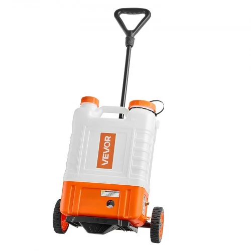 Koduva VEVOR akumuliatorinis kuprinis purkštuvas su vežimėliu, 15 l, 12 V, 0–94 PSI