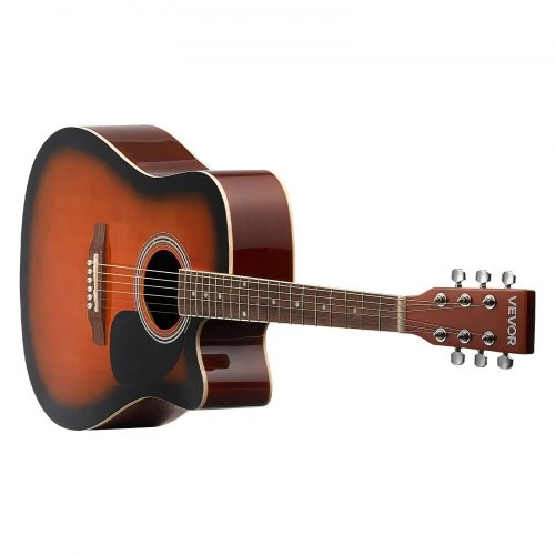 VEVOR Akustinė gitara 41 col., sunburst, FG068C-41SB
