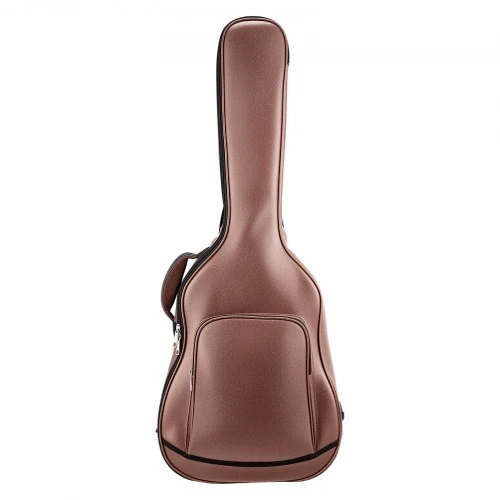 VEVOR Akustinės gitaros dėklas, kietas, 1195 mm, 41 col. gitaroms, rudas