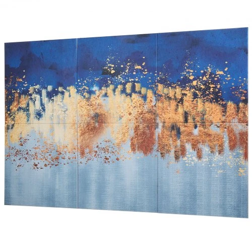 Koduva VEVOR akustinės plokštės, 6 vnt., 600 x 600 x 10 mm, pastelinės