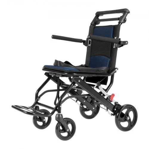 VEVOR Aliuminio lydinio transportavimo vežimėlis, sulankstomas, 40 cm sėdynė