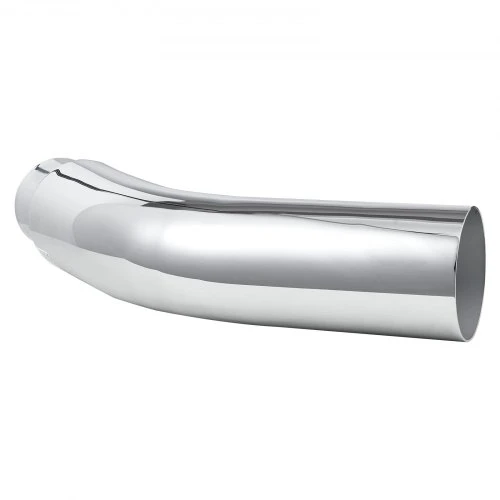 VEVOR Alkūninis išmetimo antgalis, 101,6 mm įvadas, 127 mm išvadas, 584 mm ilgis, chromuotas