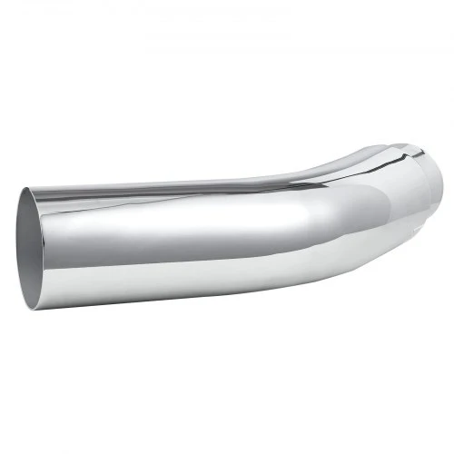 VEVOR Alkūninis išmetimo antgalis, 101,6 mm įvadas, 127 mm išvadas, 584 mm ilgis, chromuotas