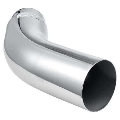 VEVOR Alkūninis išmetimo antgalis, 127 mm įvadas, 152,4 mm išvadas, 584 mm ilgis