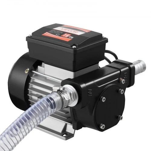 VEVOR Alyvos perkėlimo siurblys 230V, 16 GPM 60 L/min, AC elektrinis kuro siurblys dyzelinui, žibalui ir biodyzelinui