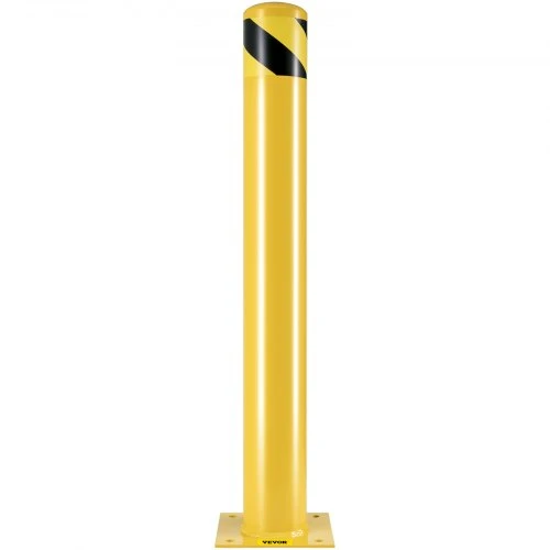 VEVOR Apsauginis stulpelis, 4,5" OD, 36" aukščio, geltonas