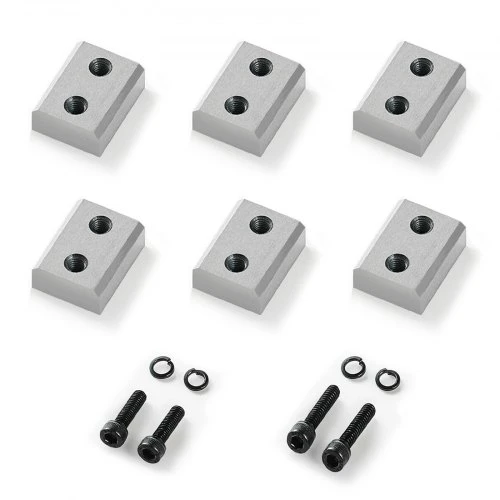 VEVOR Armatūros pjaustytuvo peiliukai, 6 vnt. keičiamų žandikaulių rinkinys 1-1/4 col. 32 mm #10 elektriniam pjaustytuvui