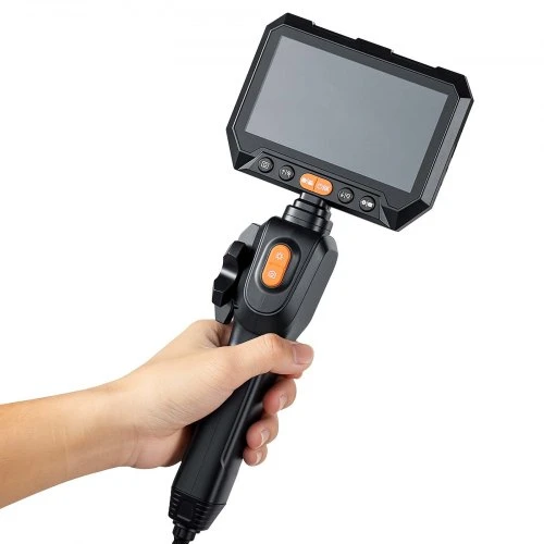 VEVOR Artikuliuojamas boreskopas su 3,9 mm ultra plona galvute, 5" HD IPS ekranu ir 1,5 m kabeliu