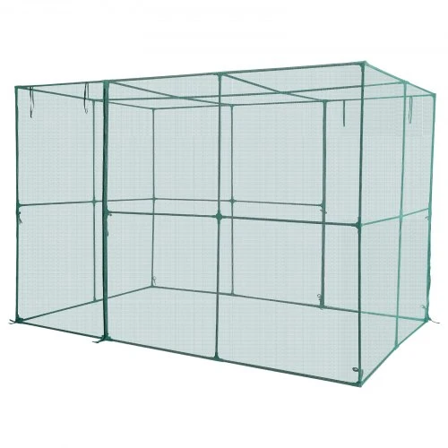 VEVOR Augalų apsaugos palapinė, 2,9 x 1,94 x 1,94 m, su užtraukiamomis durimis
