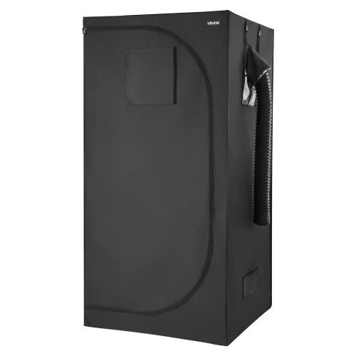 Koduva VEVOR auginimo palapinės rinkinys, 100 x 100 x 200 cm, su pilno spektro LED augimo šviesa ir vėdinimo sistema